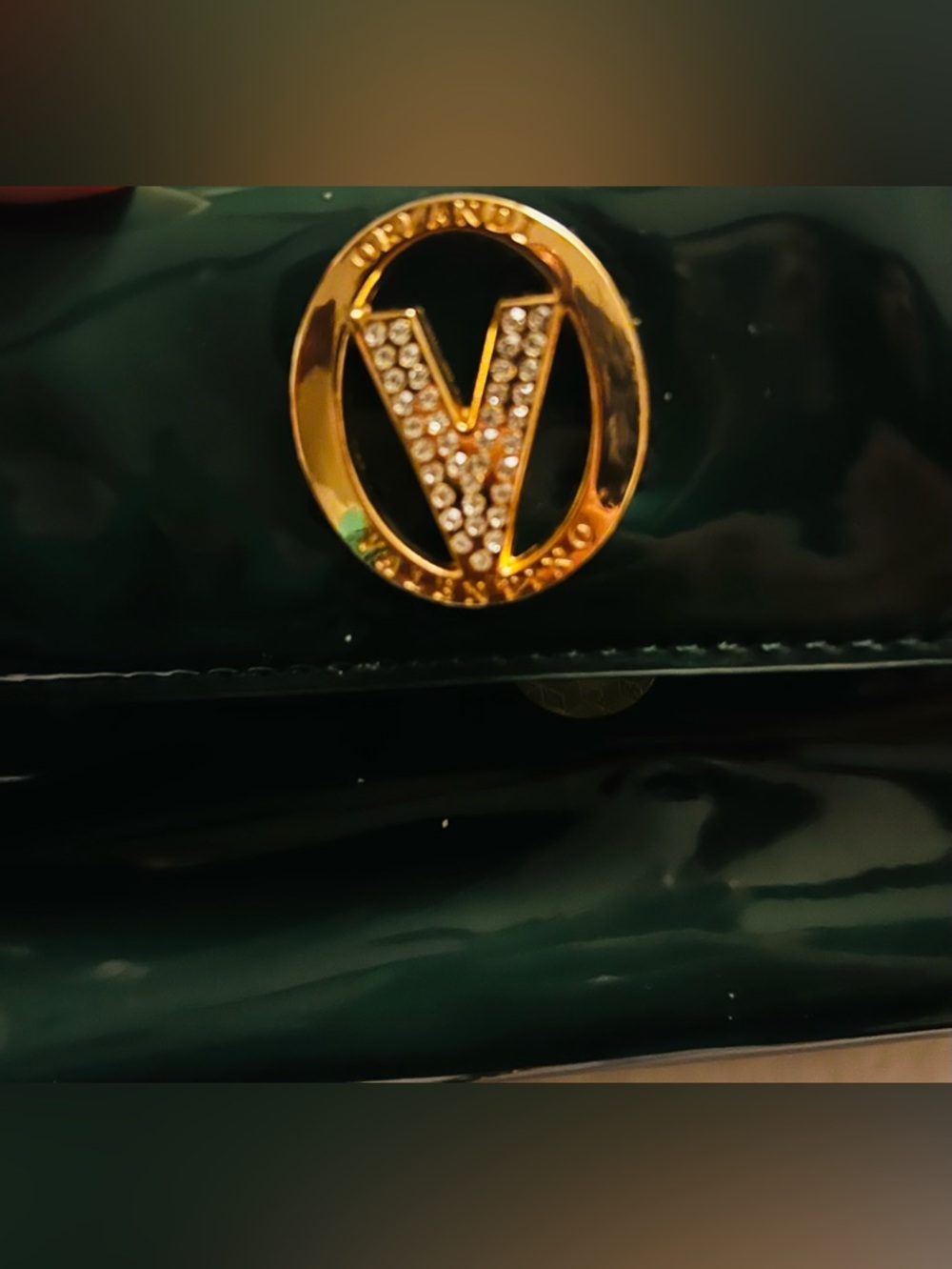 Valentino Orlandi Emerald Green Purse